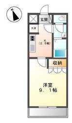 サンクフルＨＩＮＯの物件間取画像